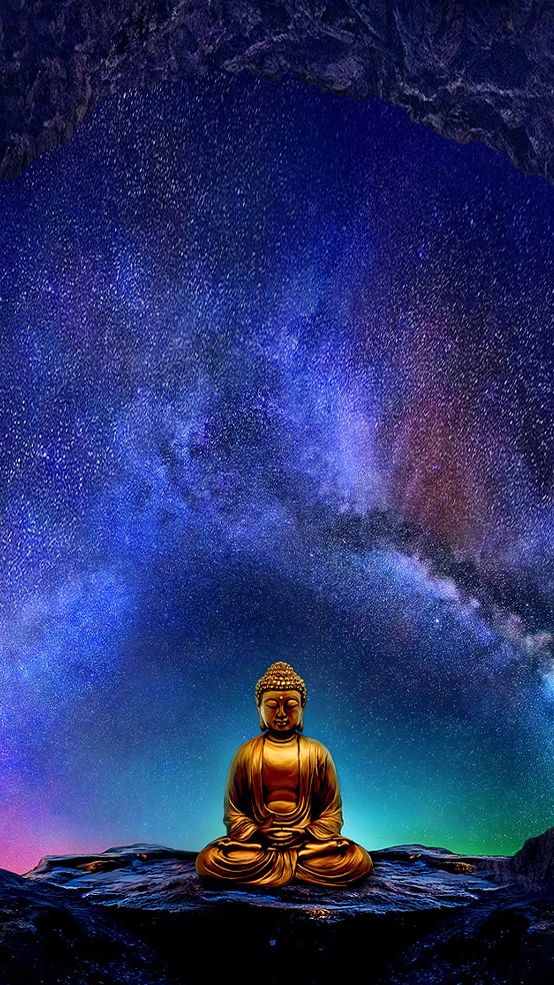 1080x1920, Buddha Wallpaper For Mobile Devices Artwork - Buddha Wallpaper Hd - HD Wallpaper 