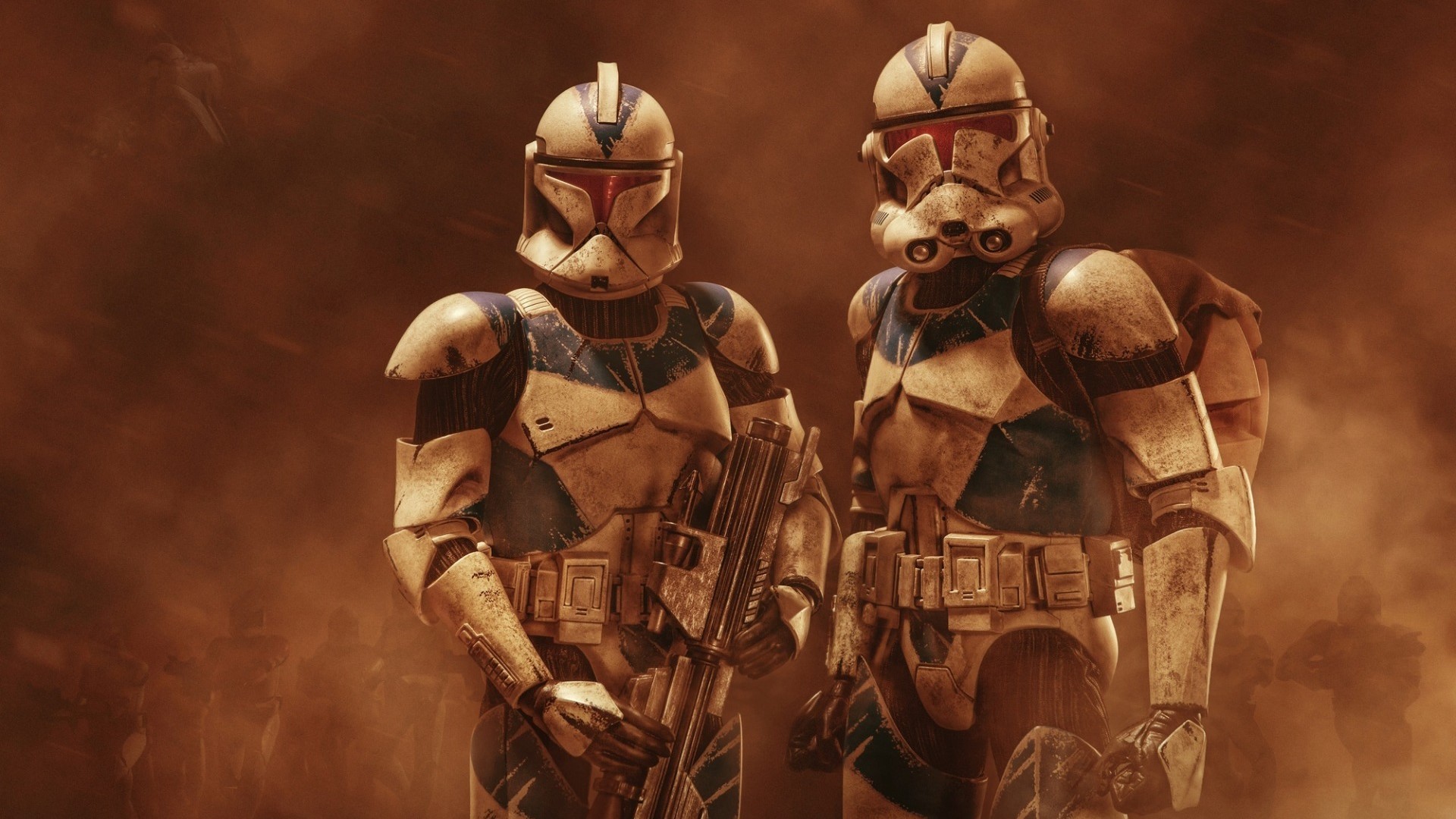 Clone Trooper Phase 1 And 2 - HD Wallpaper 
