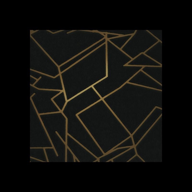 Angles Black And Gold Wallpaper - Black Wallpaper Wall Texture Modern - HD Wallpaper 