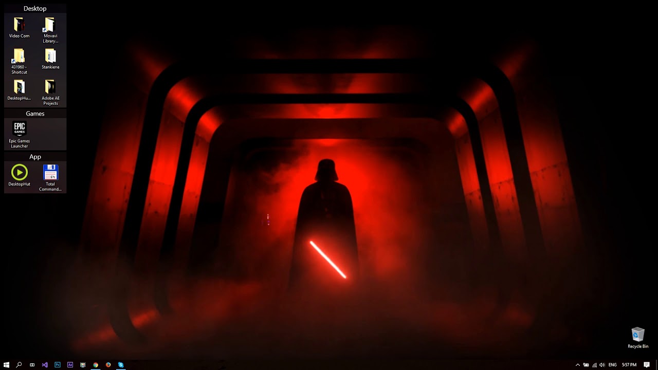 Star Wars Wallpaper Dark Side - HD Wallpaper 
