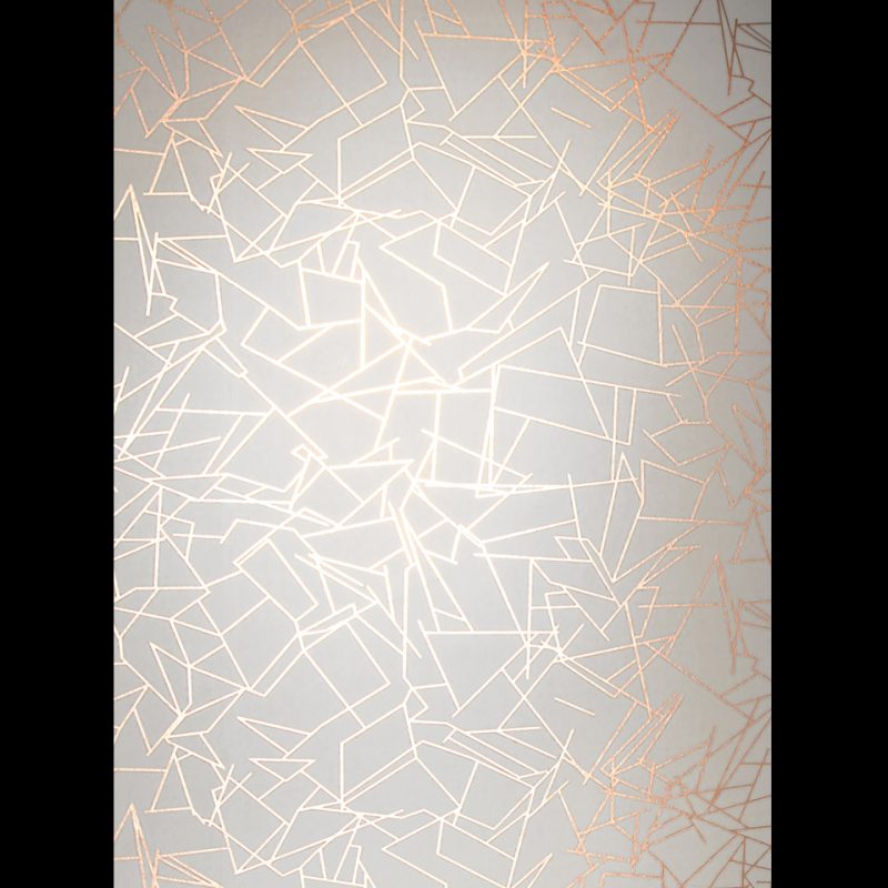 Copper White Wallpaper Angles Copper And White Metallic - Papier Peint Cuivre Et Blanc - HD Wallpaper 