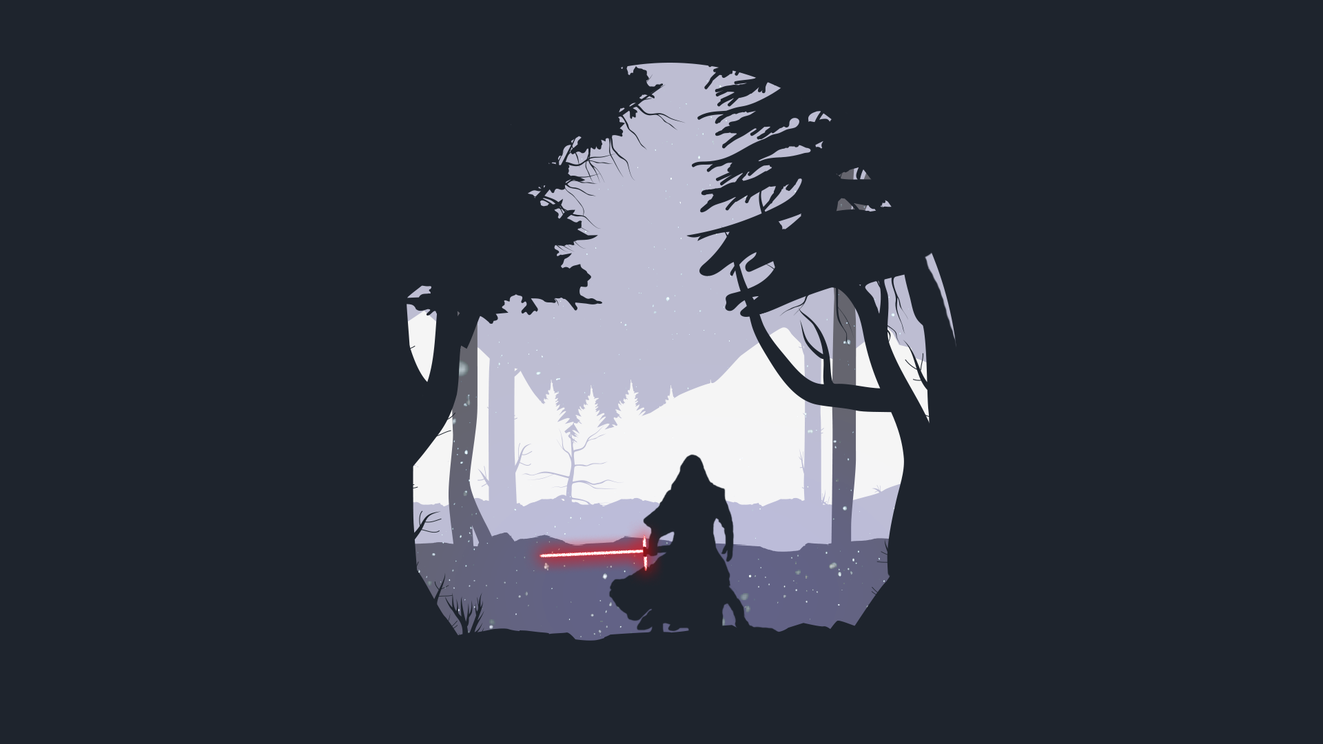 Minimalist Wallpaper Star Wars - HD Wallpaper 