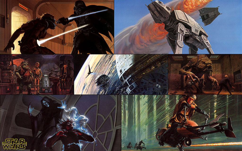 Ralph Mcquarrie Concept Arts - HD Wallpaper 