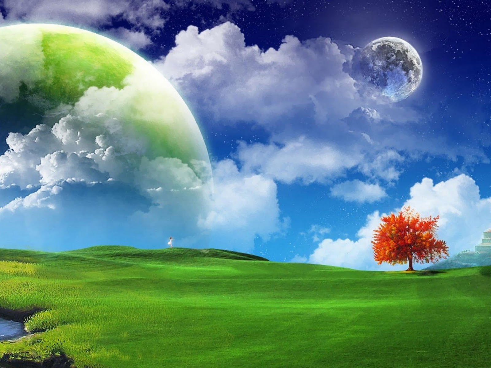 Fantastic Best Wallpapers Download - Paisaje Fondos De Pantalla En 3d - HD Wallpaper 