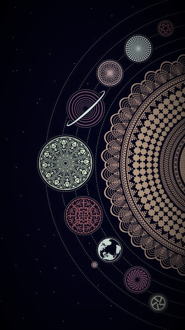 Solar System Phone Background - 640x1136 Wallpaper 