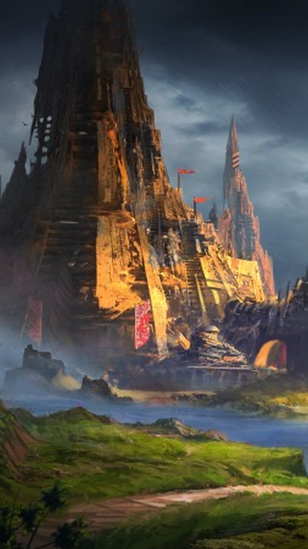 Fantasy Iphone 6 Wallpaper With High-resolution Pixel - 4k Wallpapers Castle - HD Wallpaper 