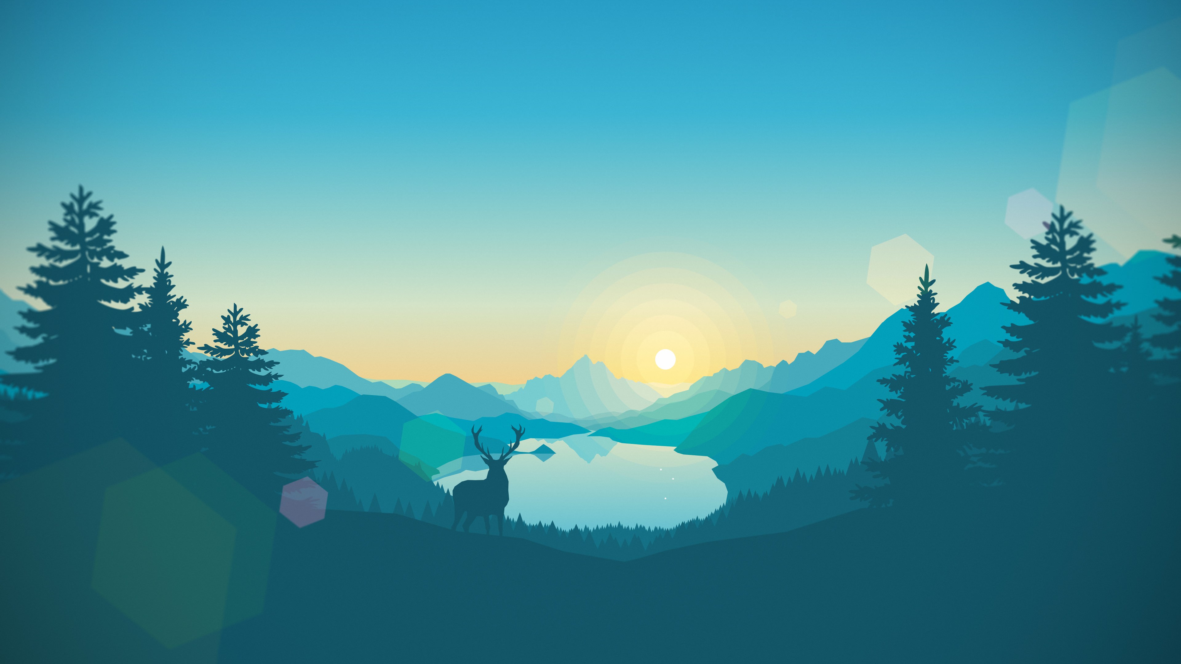Minimalist Nature - 3840x2160 Wallpaper Minimalist Nature - 3840x2160 Wallpaper