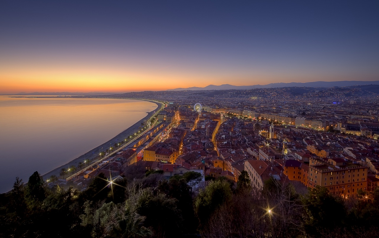 Good Night Wallpapers - Nice France Hd - HD Wallpaper 