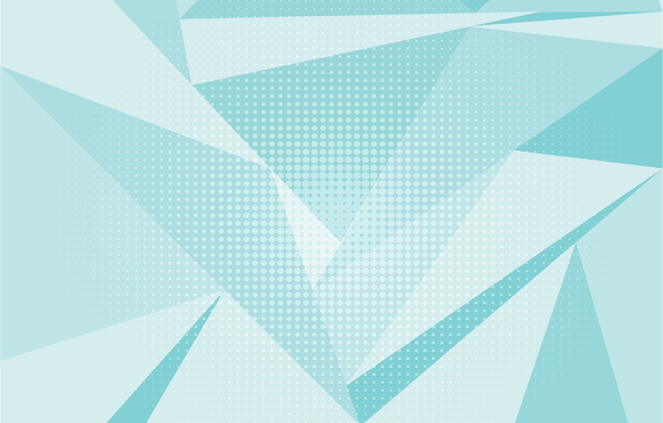 Photo Wallpaper Abstraction, Background, Blue, Blue, - Triangle - HD Wallpaper 