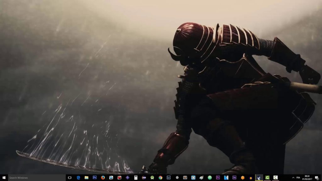 Set Live Wallpapers & Animated Desktop Backgrounds - Samurai Desktop Background - HD Wallpaper 