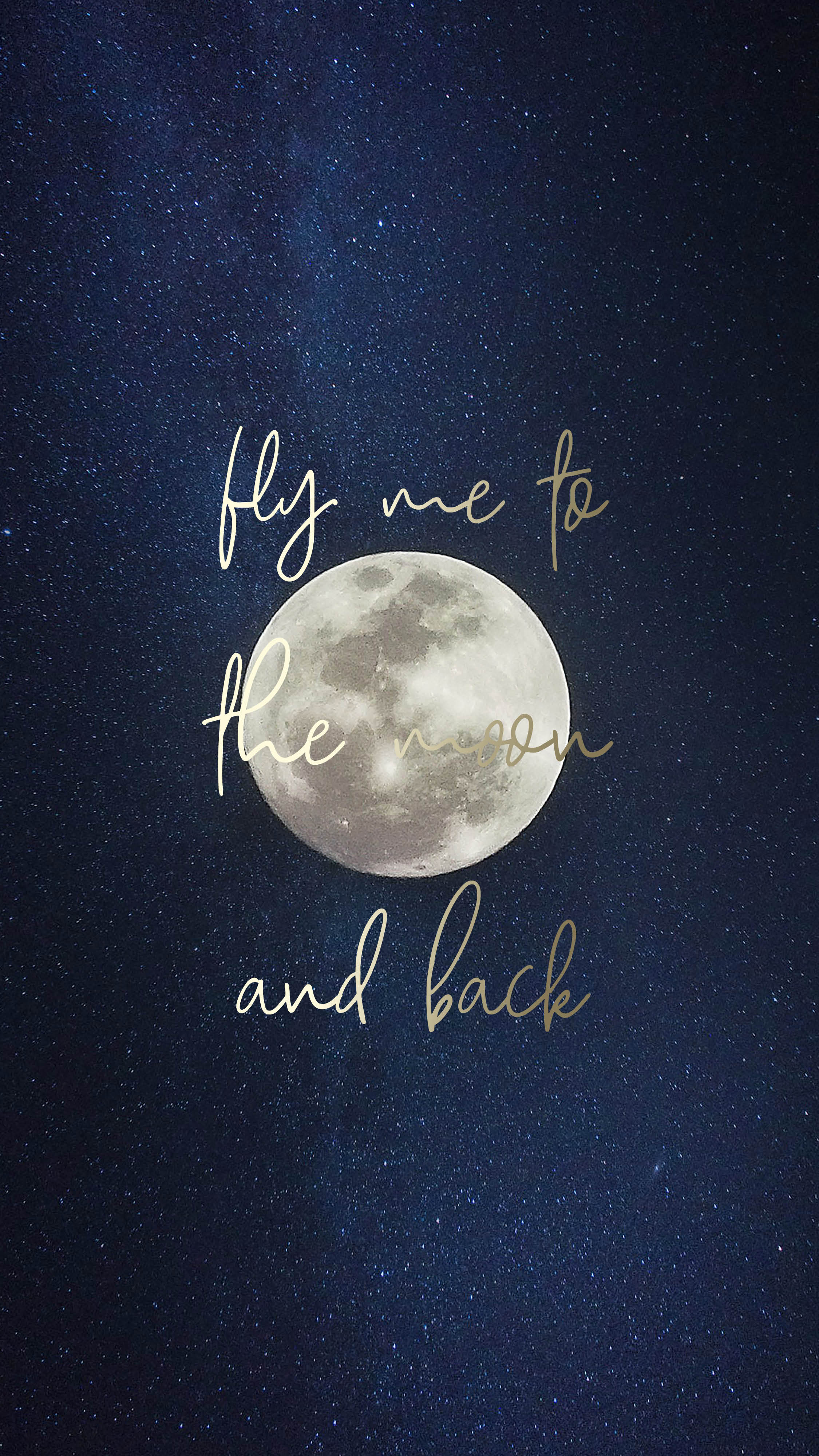 Fly Me To The Moon Iphone - HD Wallpaper 