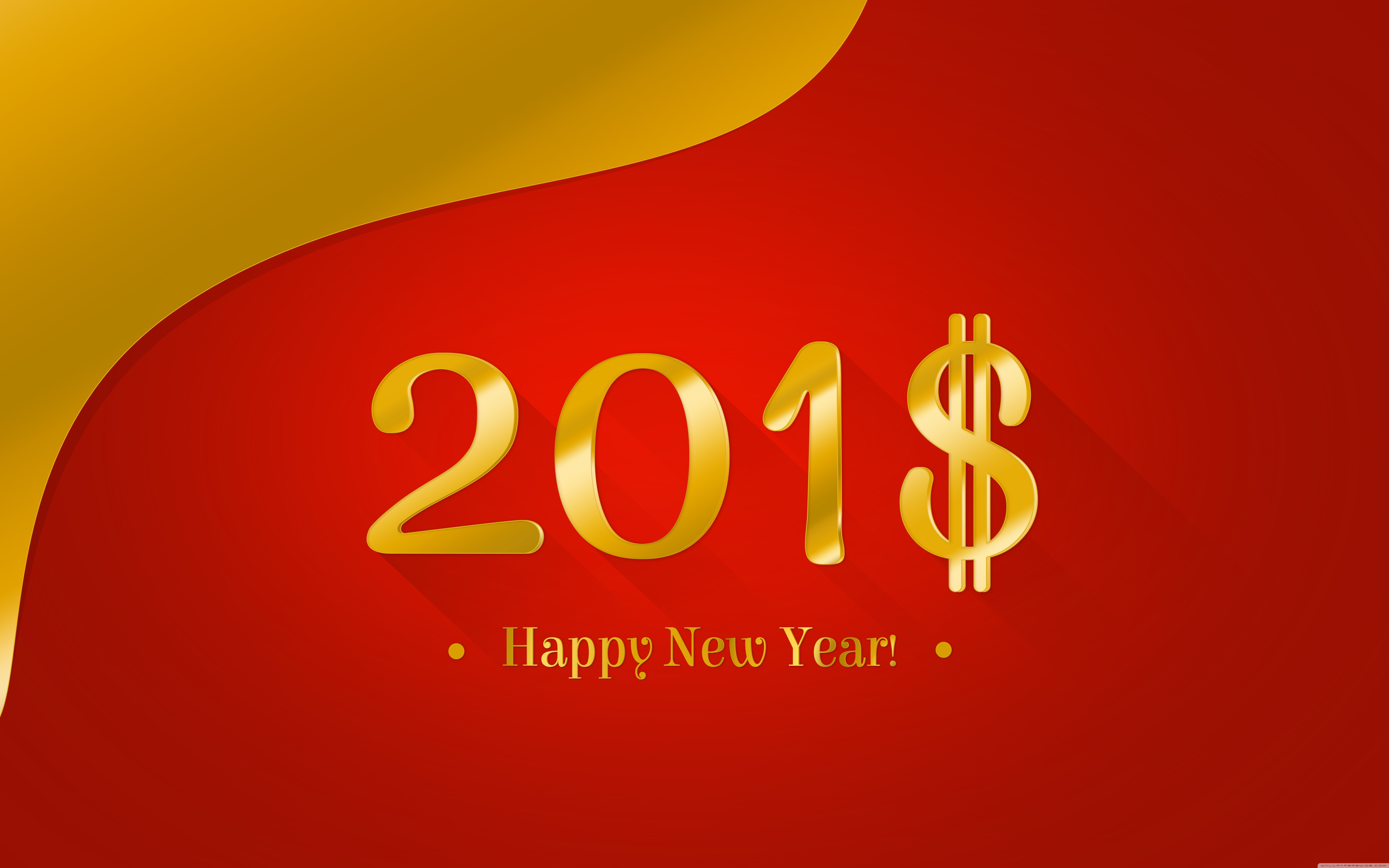 Wide New Years 2018 - HD Wallpaper 