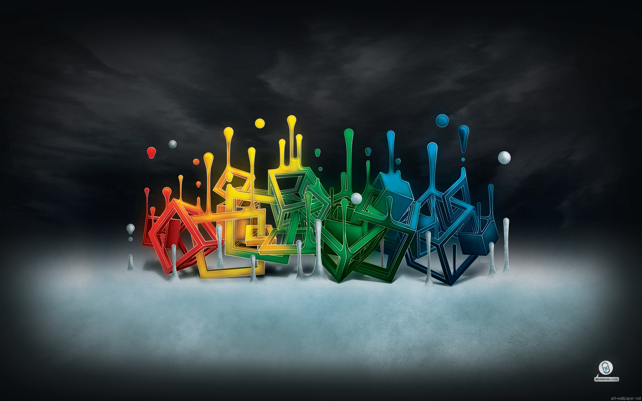 Colorful Art Wallpaper Hd - Cool Hd Background - HD Wallpaper 