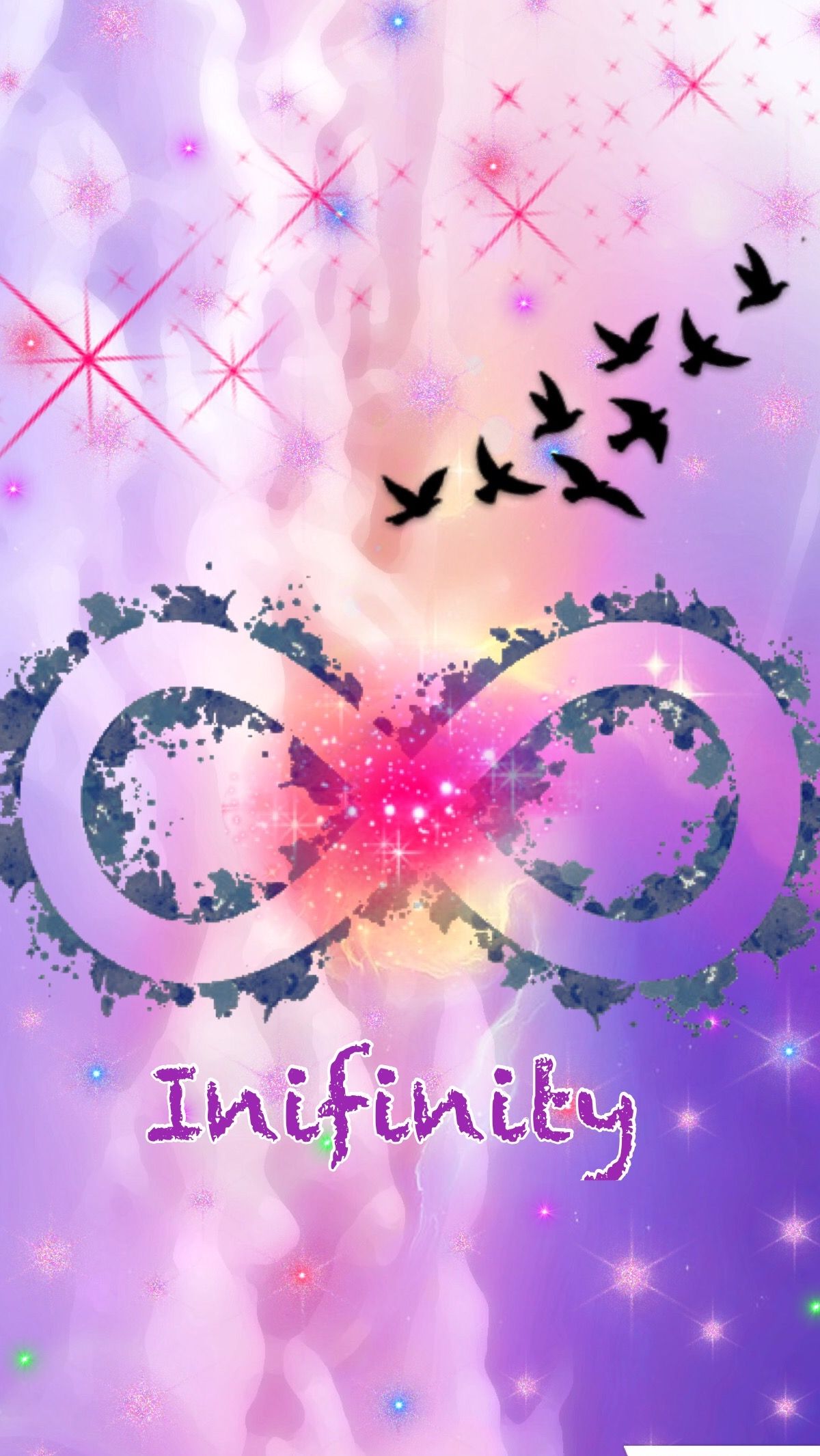 Cute Girly Pictures - Cute Infinity Wallpaper Hd - HD Wallpaper 