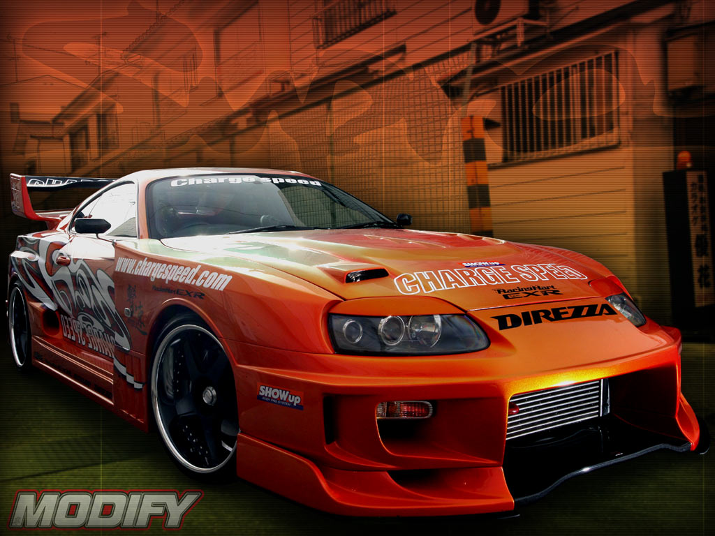 Modified Toyota Supra Twin Turbo - HD Wallpaper 