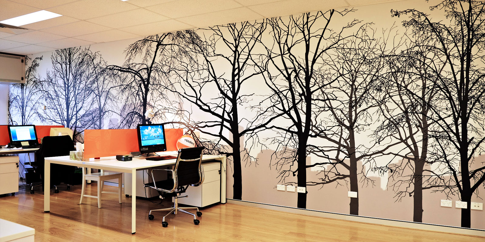 Office Wall Paper Design - HD Wallpaper 