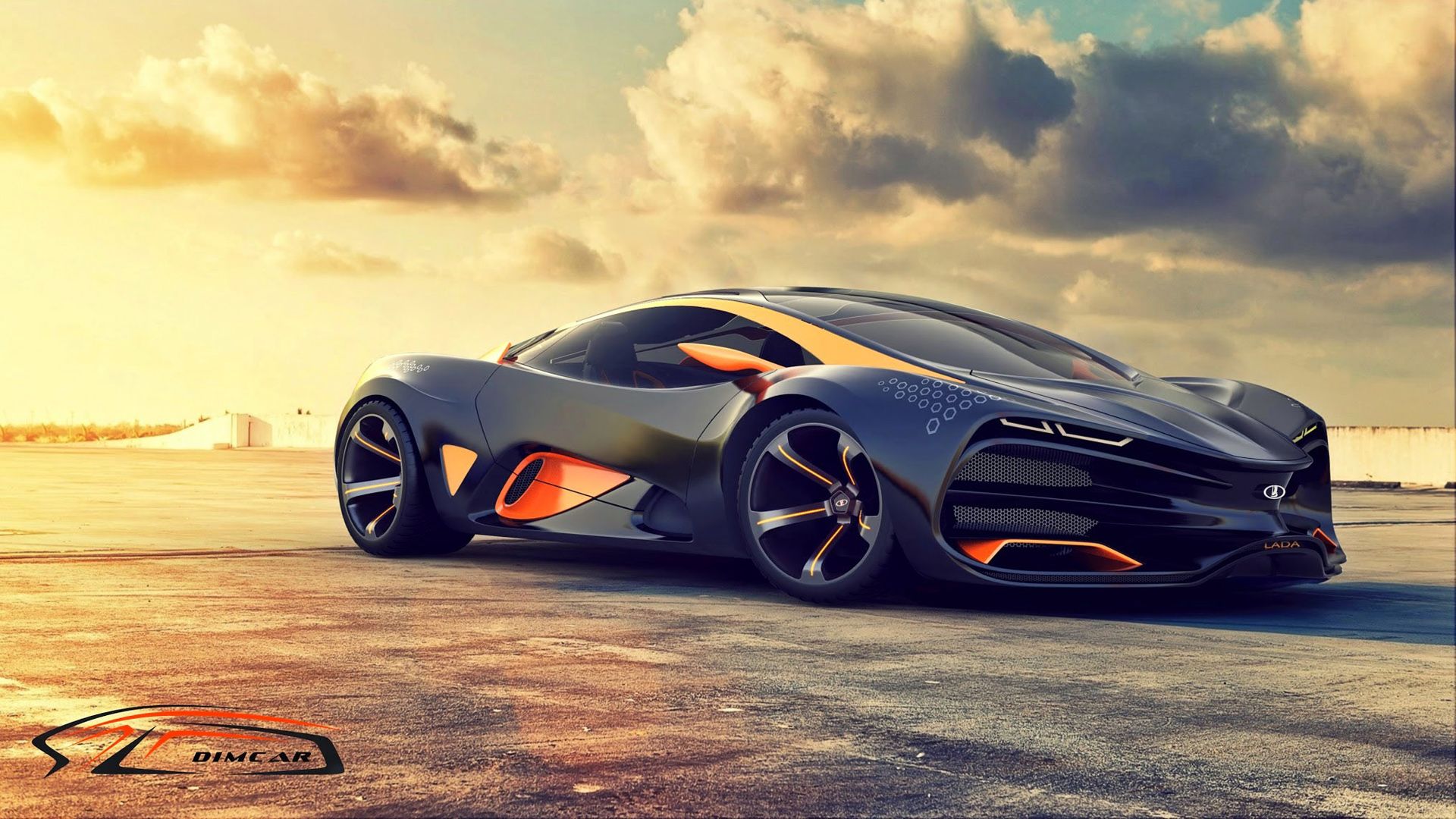 2015 Lada Raven Supercar Concept 2 Wallpaper - Super Car Wallpapers Hd - HD Wallpaper 