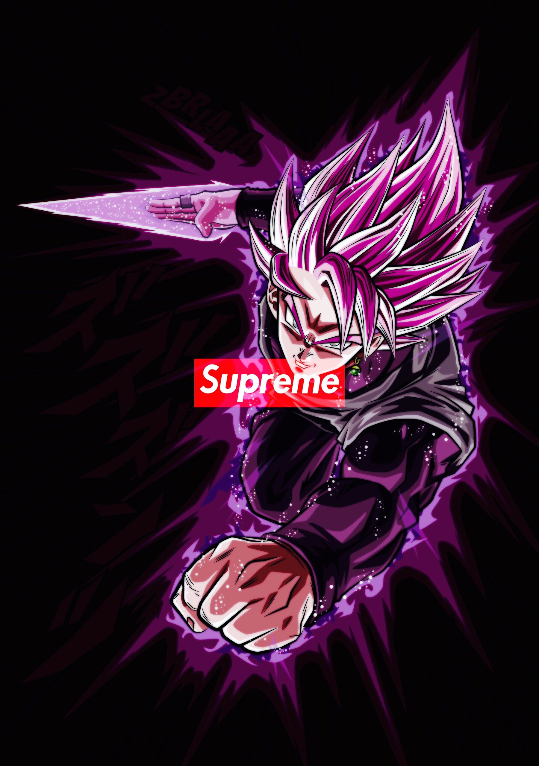 Supreme Black Goku - HD Wallpaper 