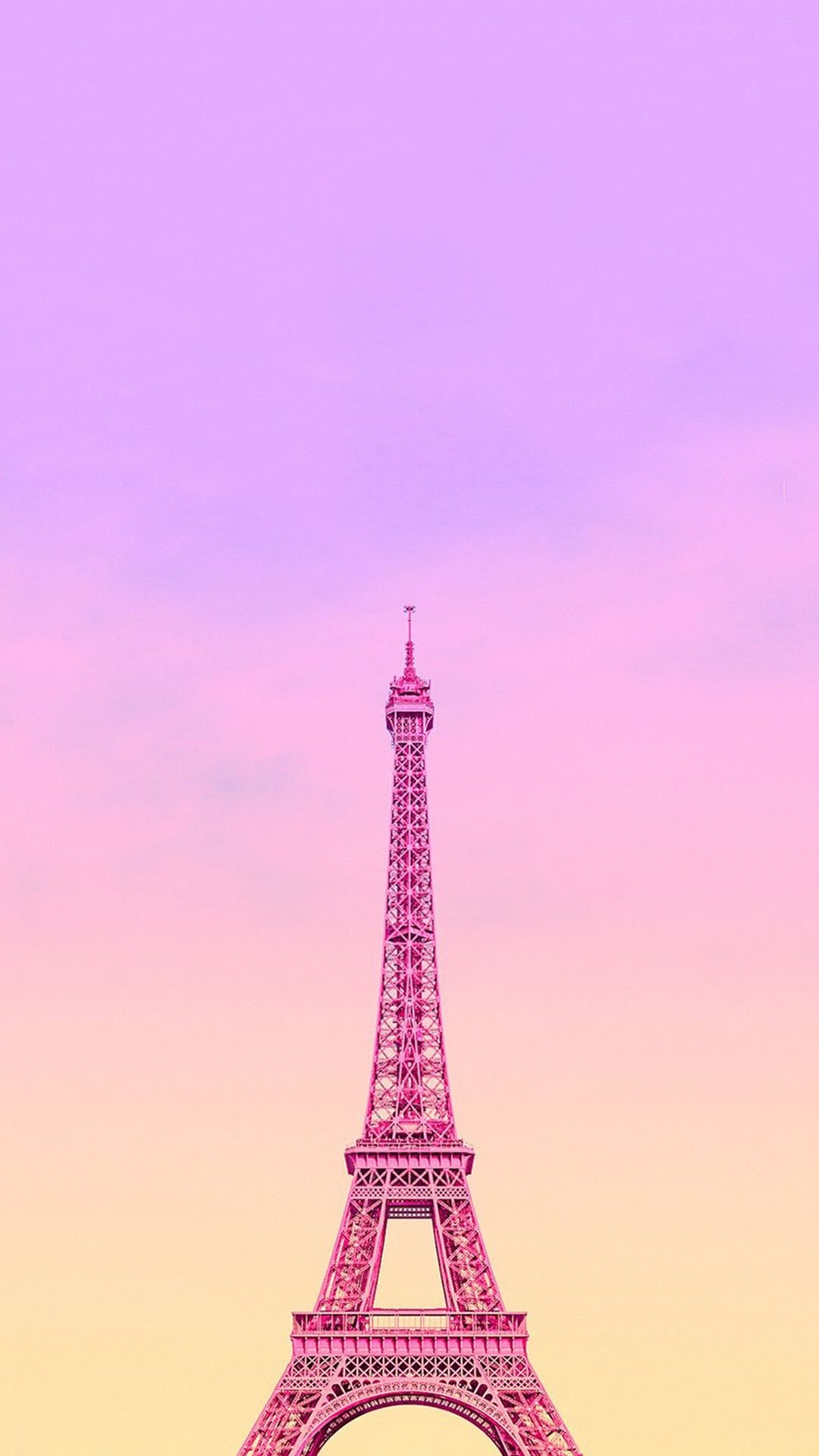 1080x1920, Ombre Wallpapers, Cute Wallpapers, Iphone - Eiffel Tower - HD Wallpaper 