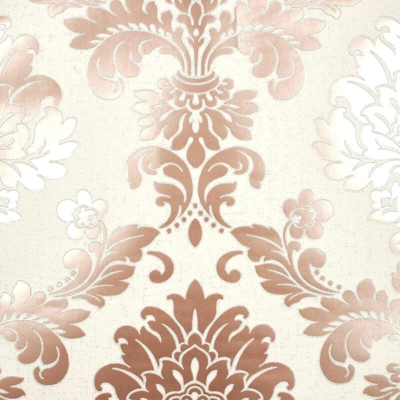 Rose Gold Damask Wallpaper Uk - HD Wallpaper 