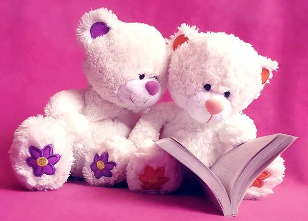 Barbie And Teddy Bear - HD Wallpaper 