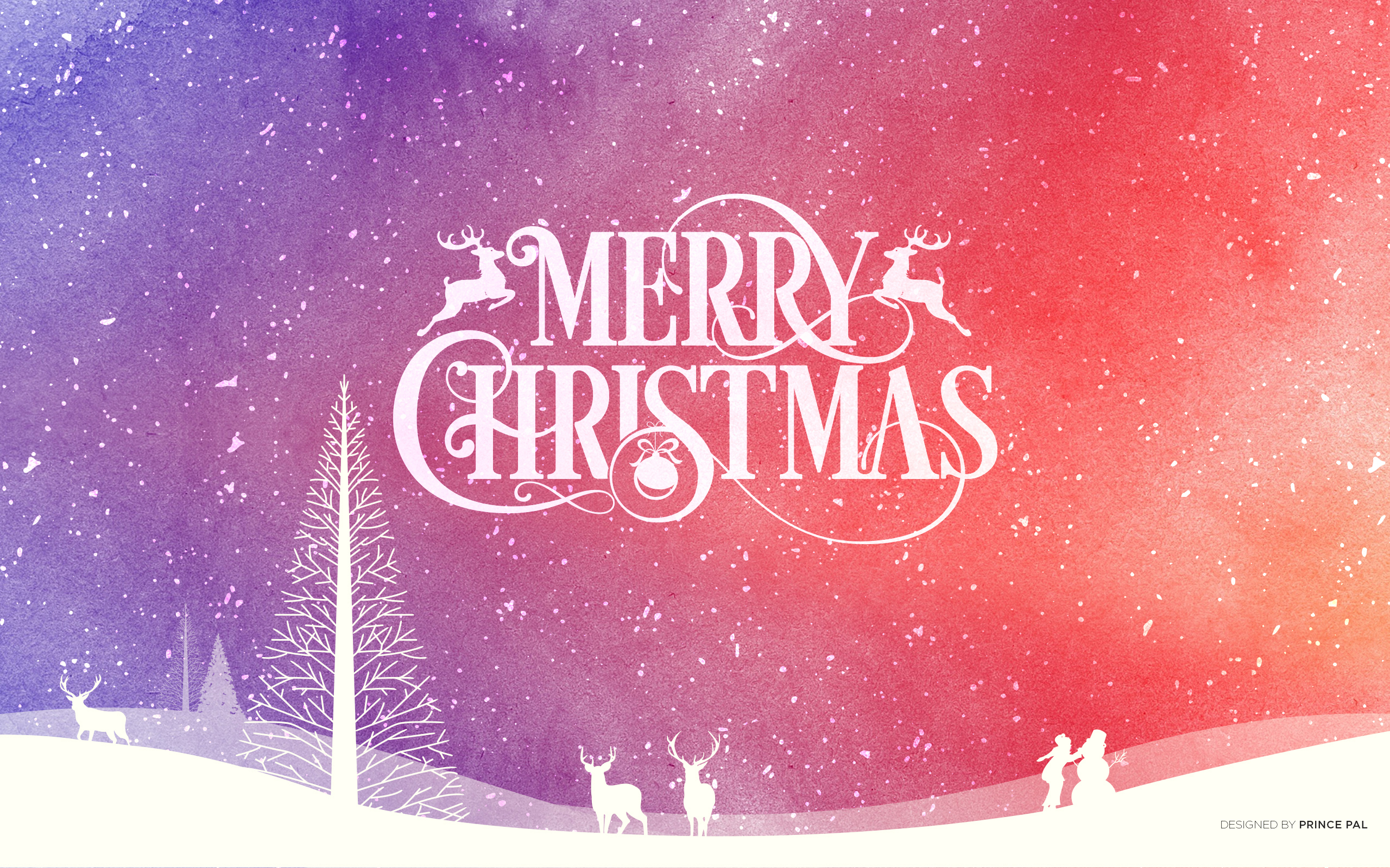 Christmas Wallpaper - Cute Christmas Background For Computer - HD Wallpaper 