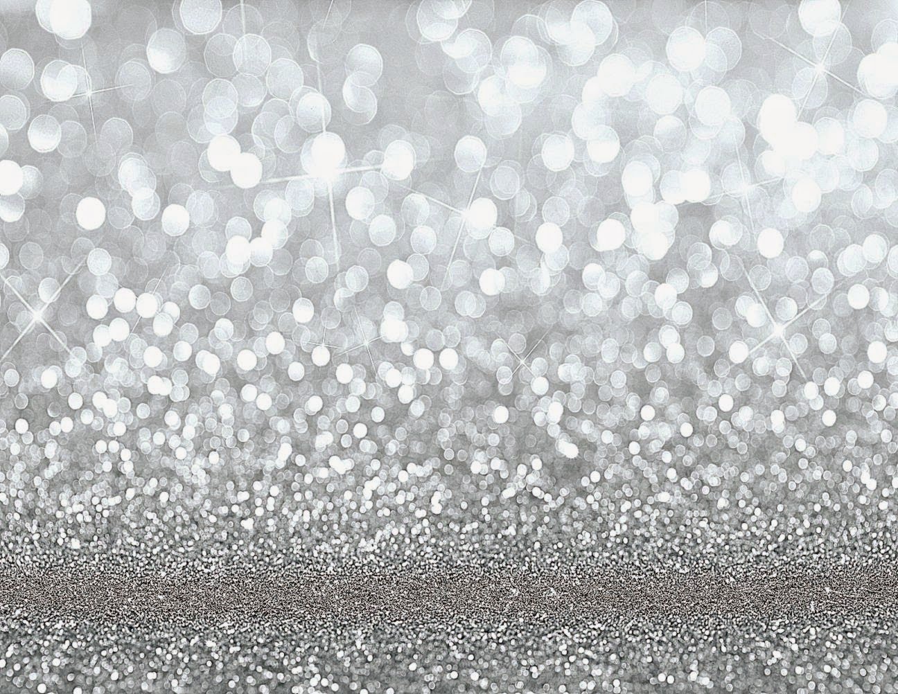 Silver Glitter Background - HD Wallpaper 