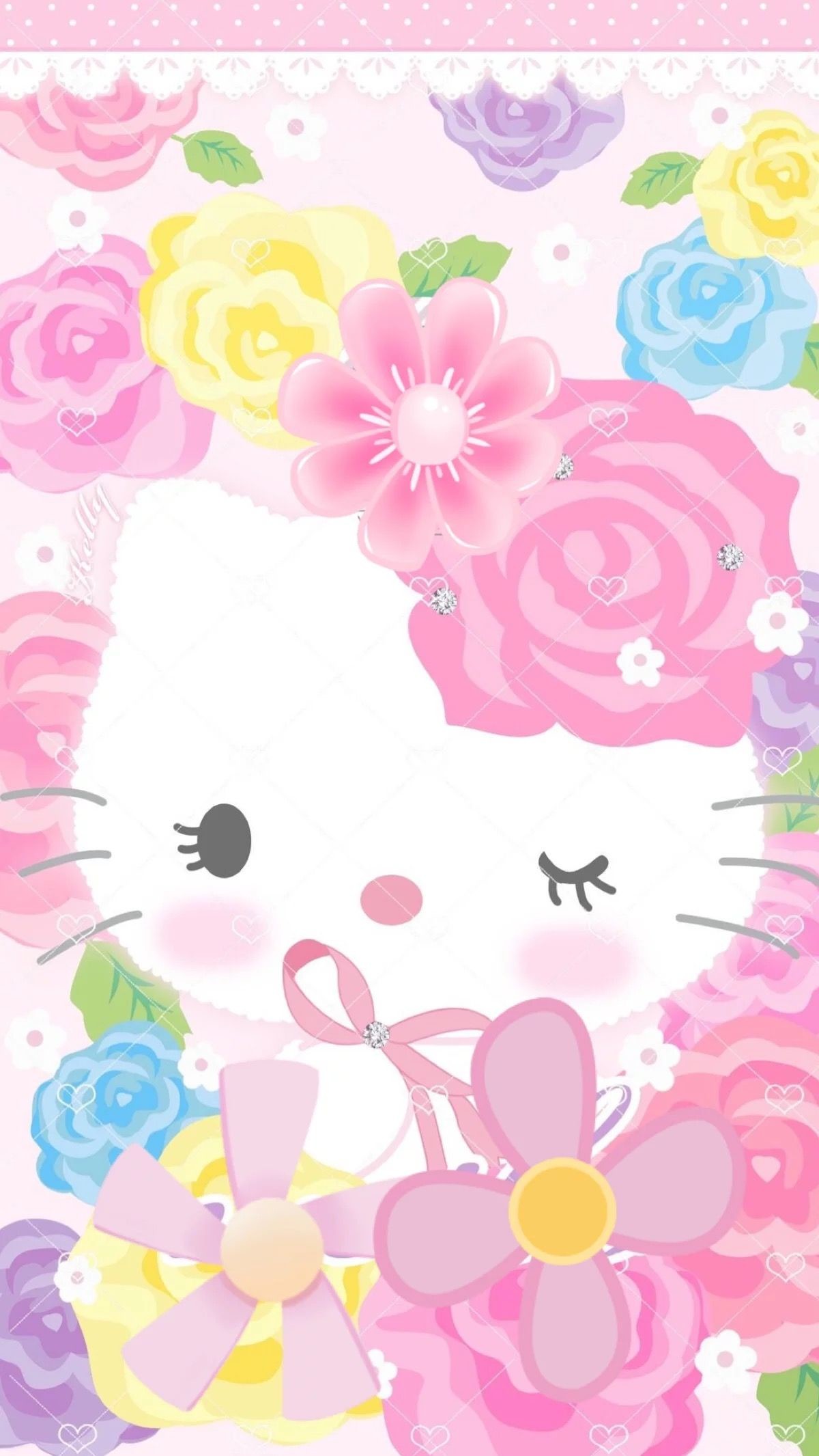 Shop Cute Wallpaper Hello Kitty | UP TO 56% OFF