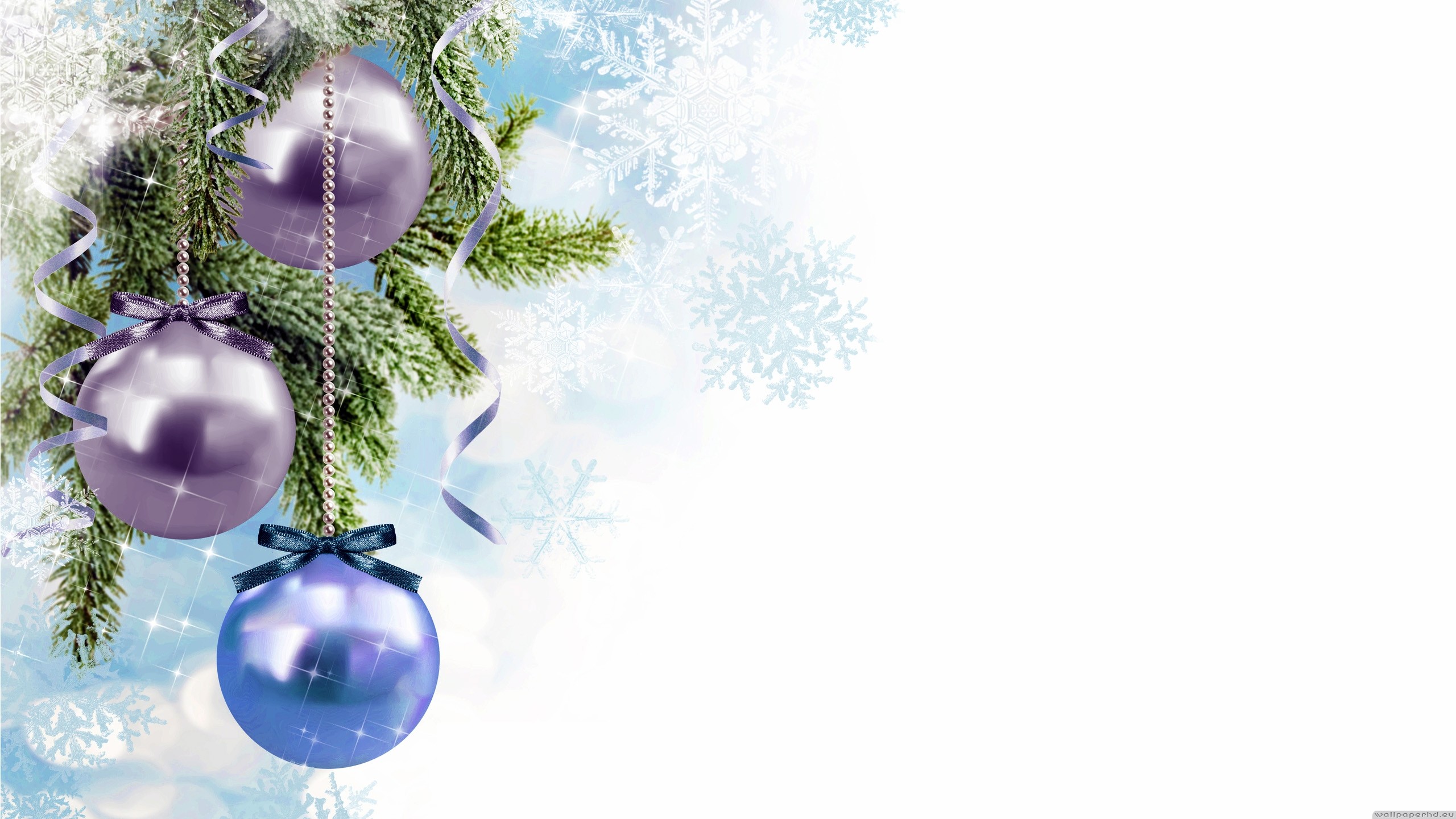 2560x1440, 3d Christmas Tree Colorful Ball Wallpaper - Christmas Tree Wallpapers 3d - HD Wallpaper 