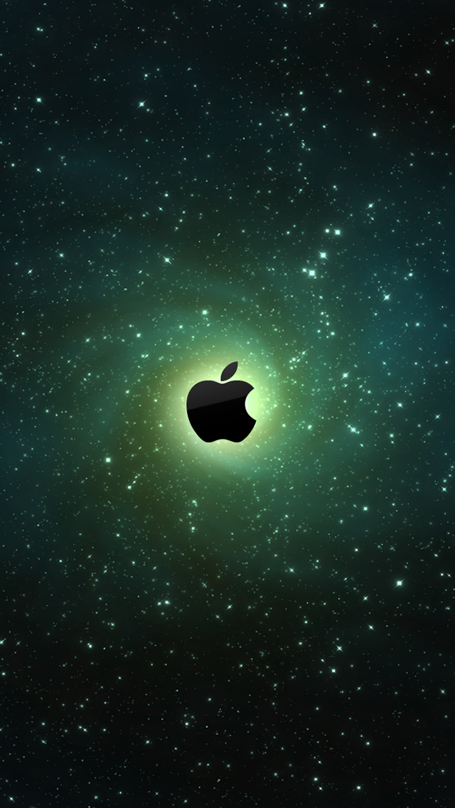 Cool Wallpapers For Iphone 5c Apple Logo On Galaxy Infinite Loop 640x1136 Wallpaper Teahub Io