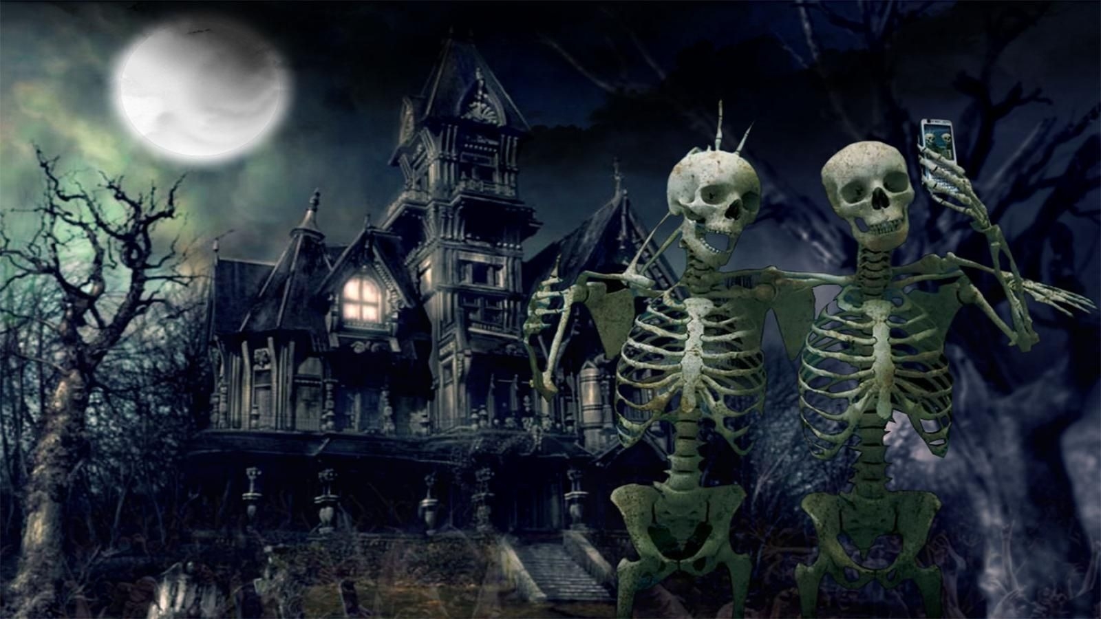 Halloween Wallpapers Desktop - Scary Halloween Background - HD Wallpaper 