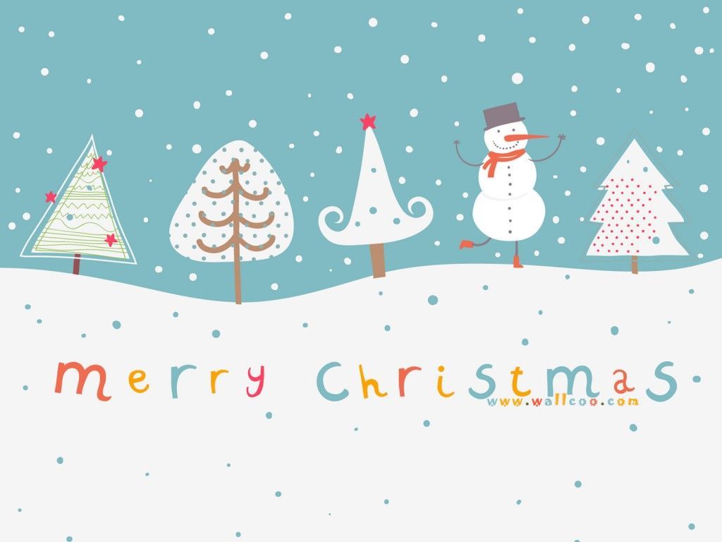 Christmas Desktop Wallpaper Cute - HD Wallpaper 