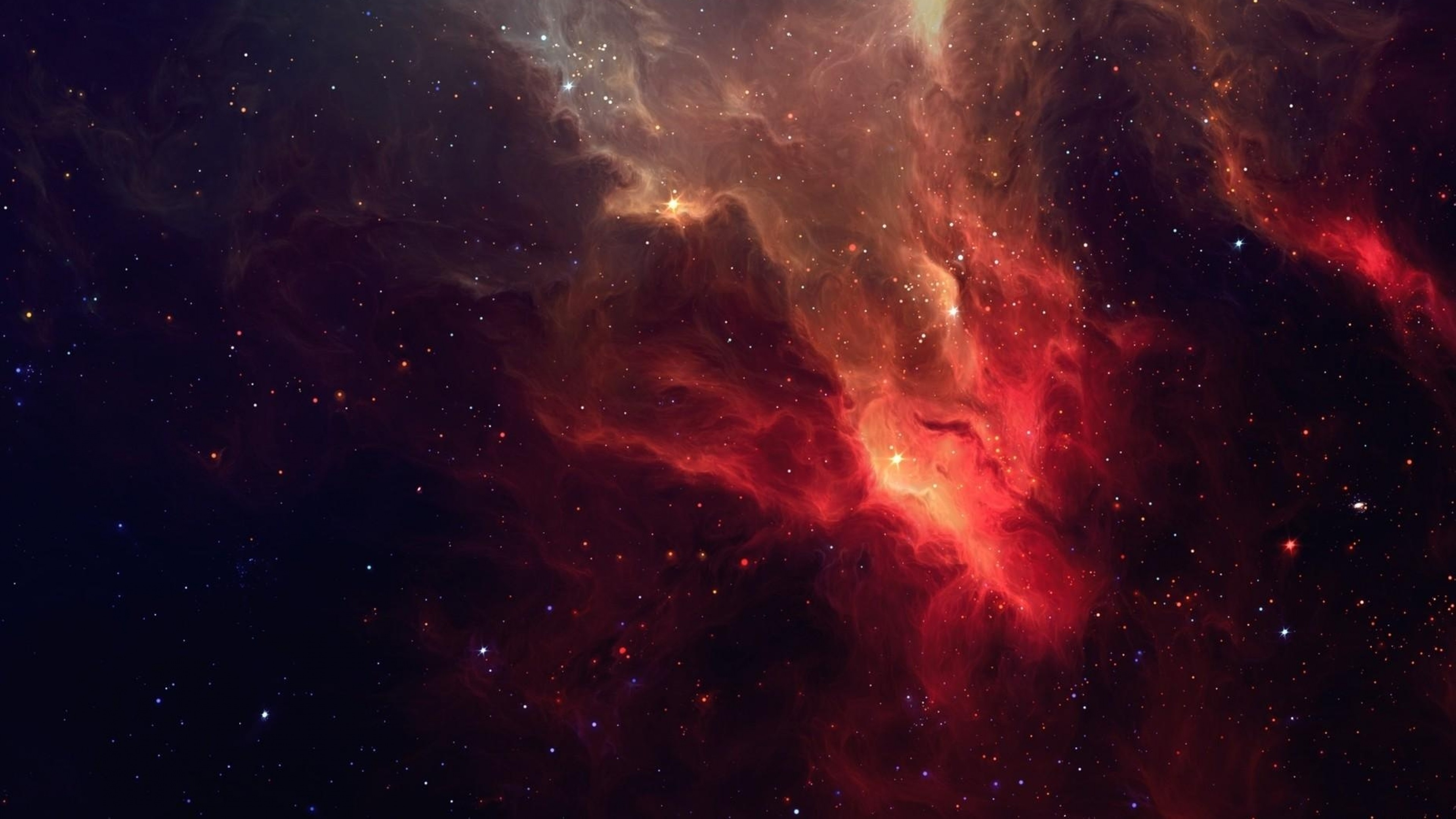 Wallpaper Galaxy, Stars, Light, Nebula 
 Data-src - Red Galaxy Wallpaper 1080p - HD Wallpaper 