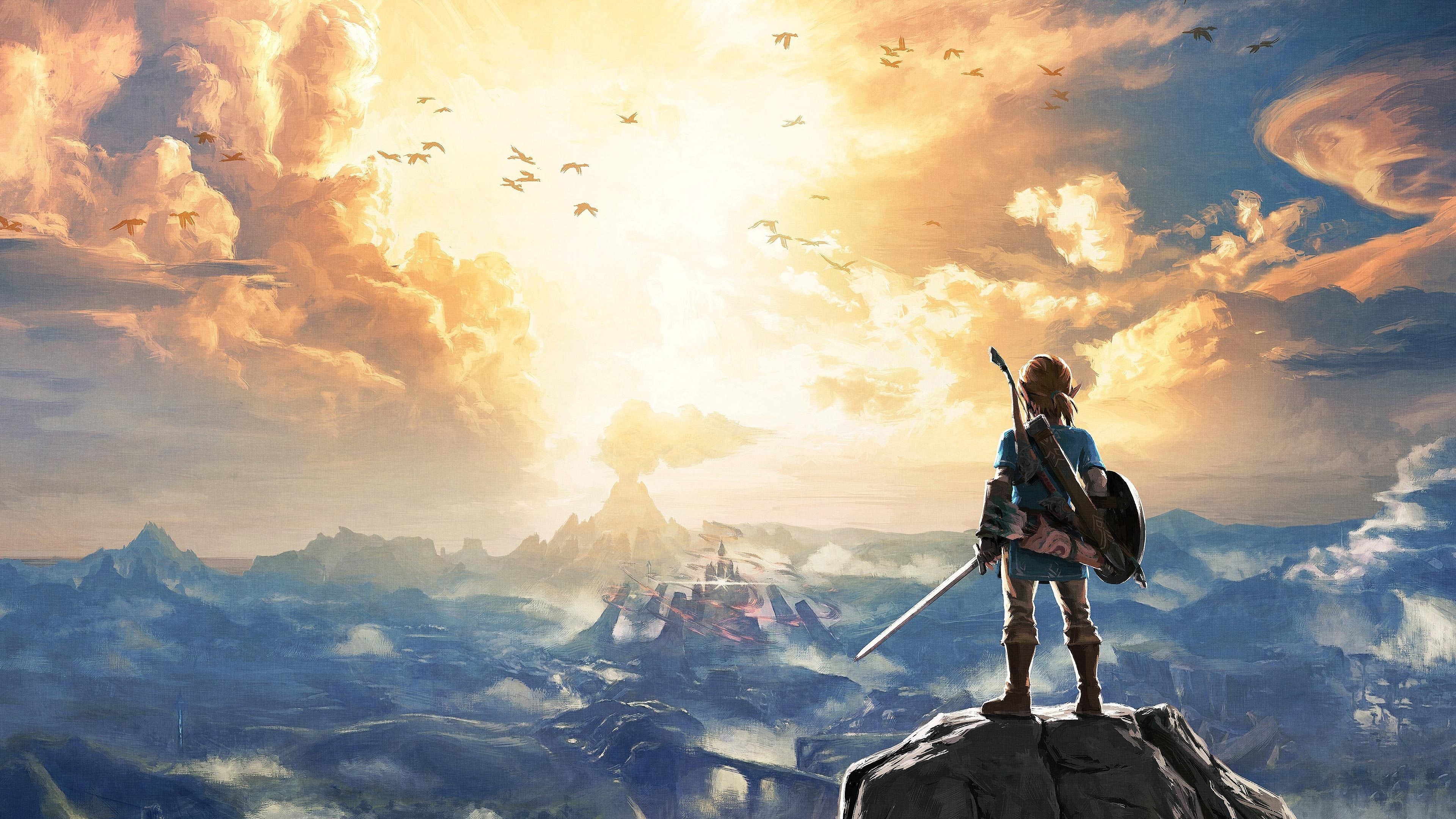 3840x2160, [updated For 4k] - Breath Of The Wild - HD Wallpaper 