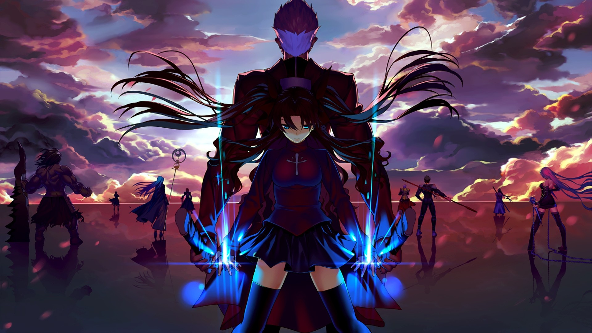 Fate Stay Night Lancer Wallpapers Anime Wallpaper Arunnath - 1920 X 1080 Anime - HD Wallpaper 