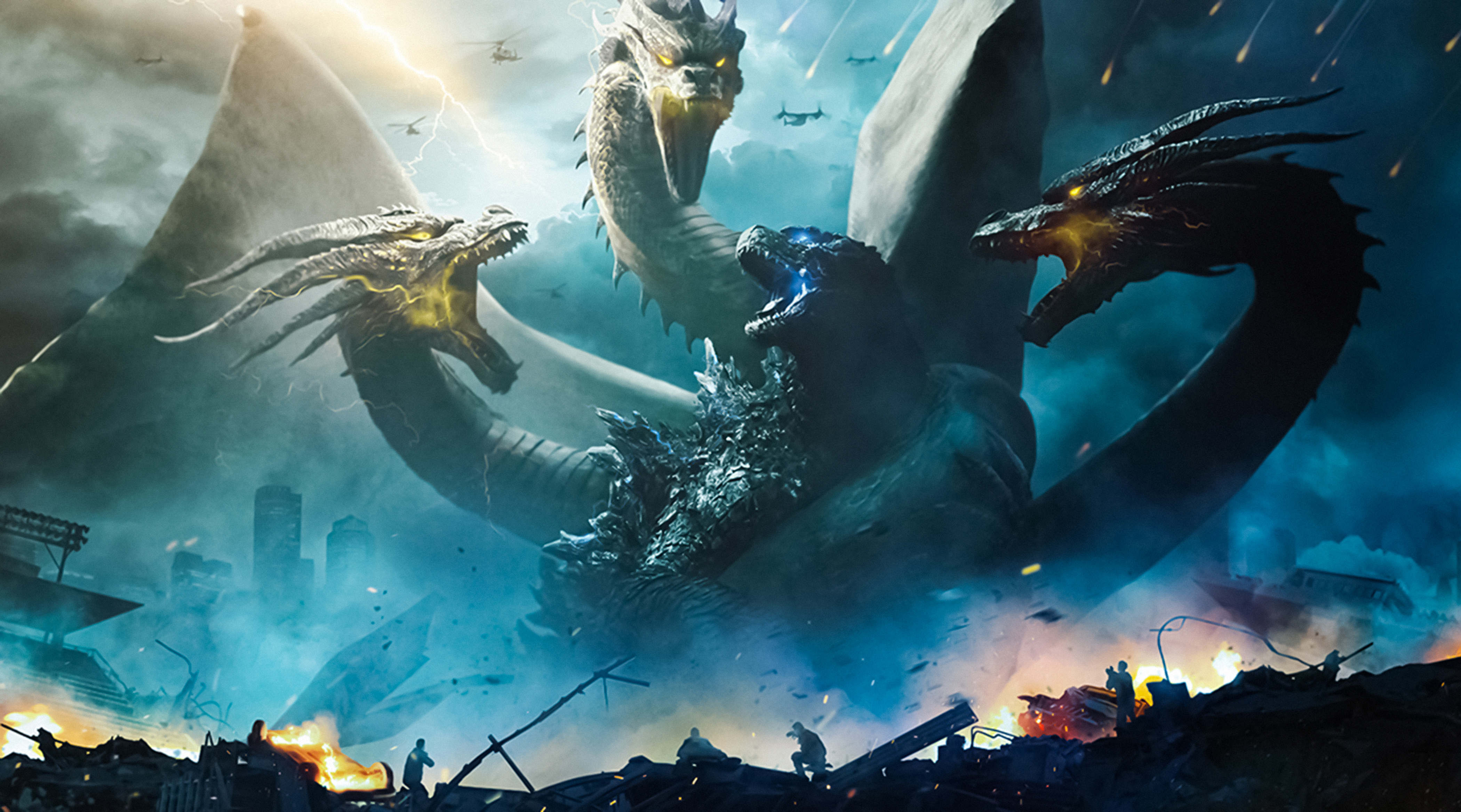 Godzilla King Of The Monsters Movie Photo Hd Wallpaper - Godzilla King Of The Monsters - HD Wallpaper 