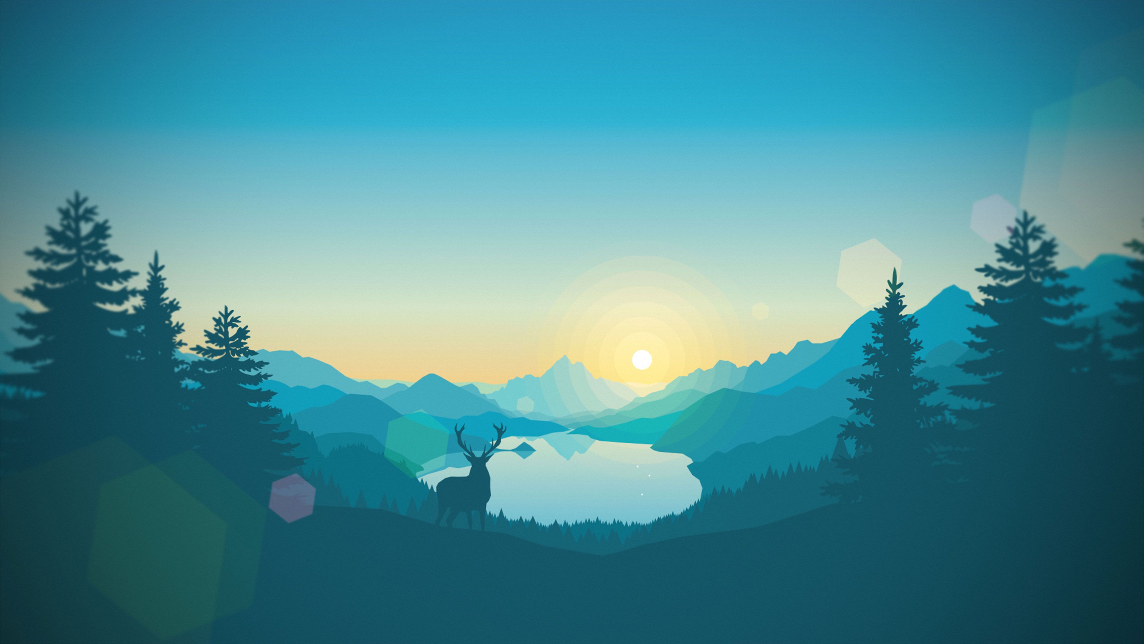 4k Wallpapers Phone Is 4k Wallpaper > Yodobi 
 Data-src - Firewatch 4k - HD Wallpaper 