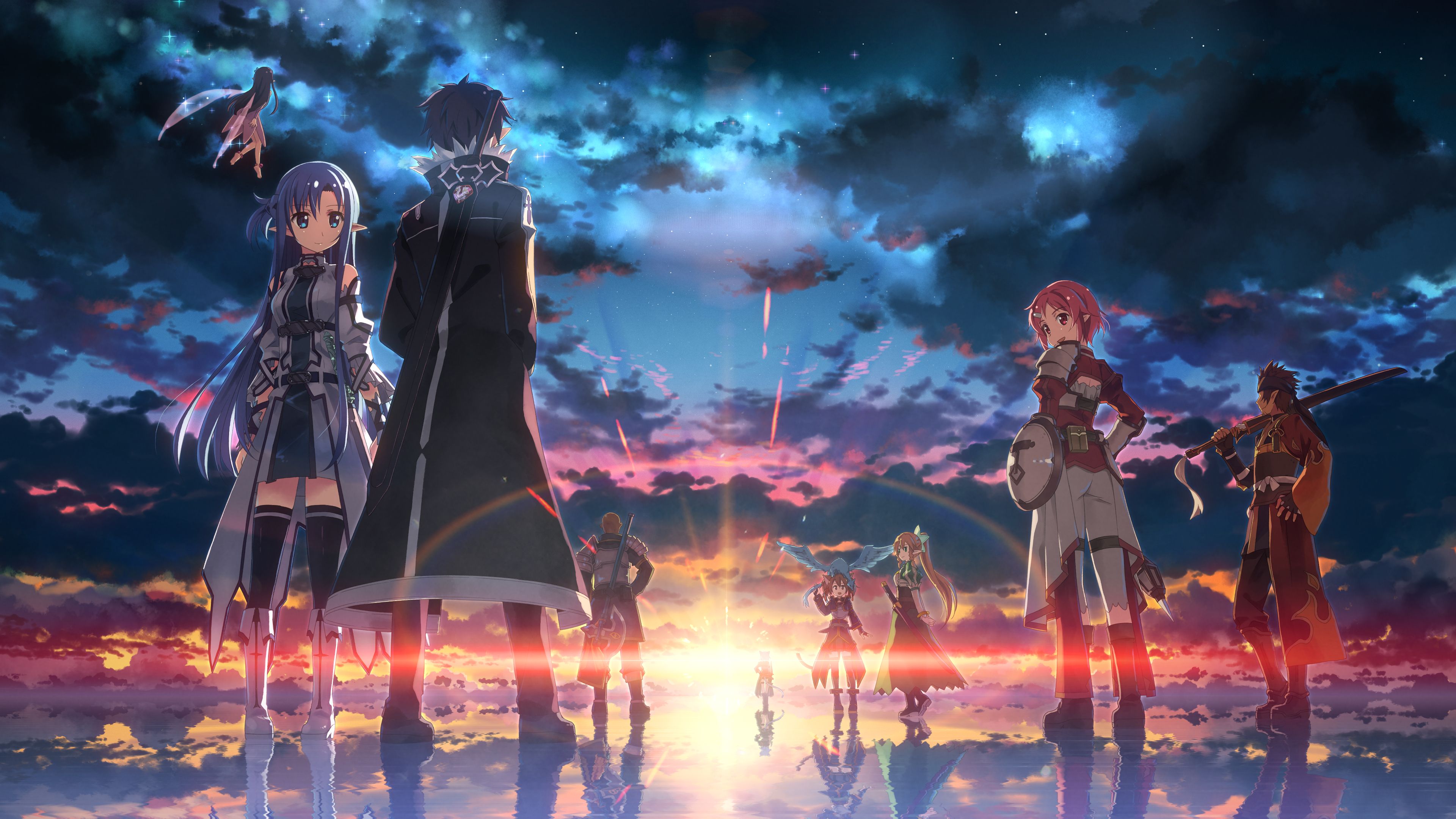 4k Ultra Hd Wallpaper - Sword Art Online Wallpaper 4k - HD Wallpaper 