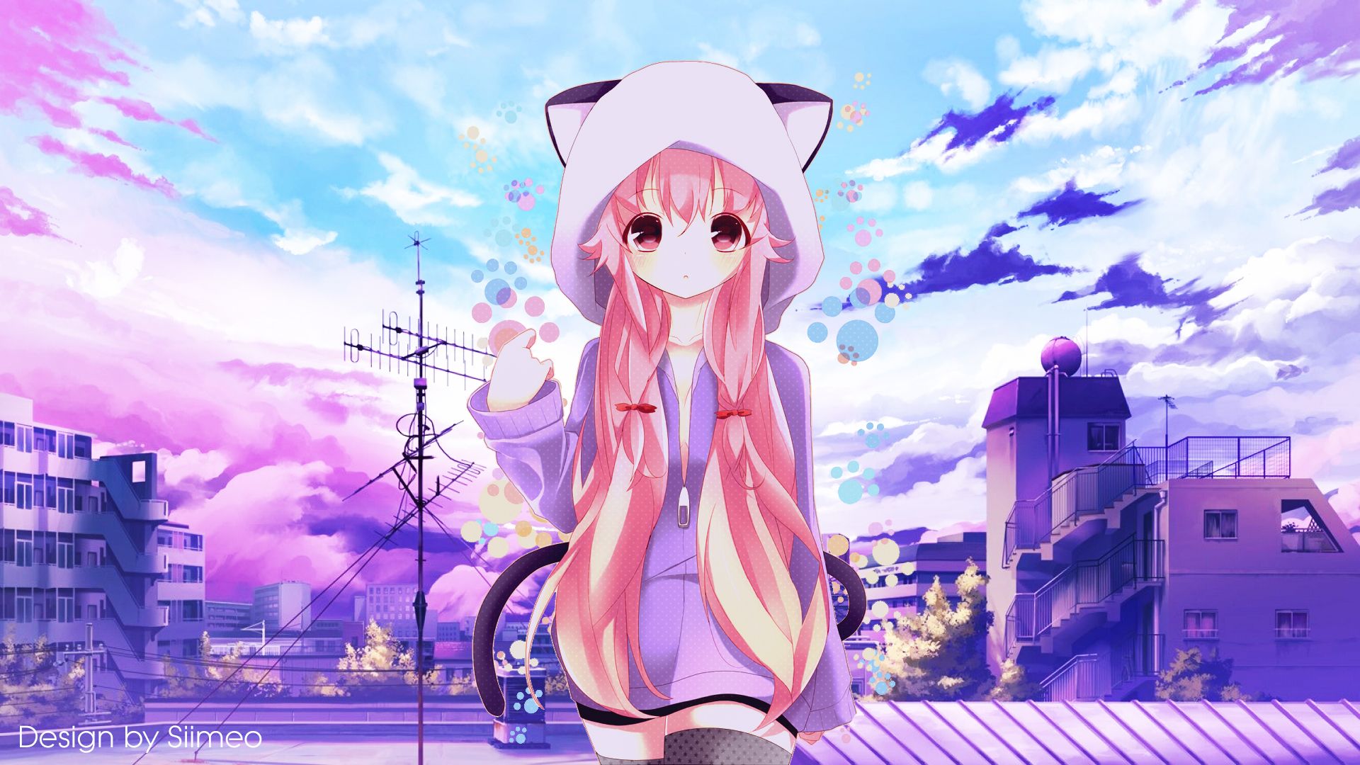 Anime Wallpaper 3 - Anime Wallpaper Kawaii - HD Wallpaper 