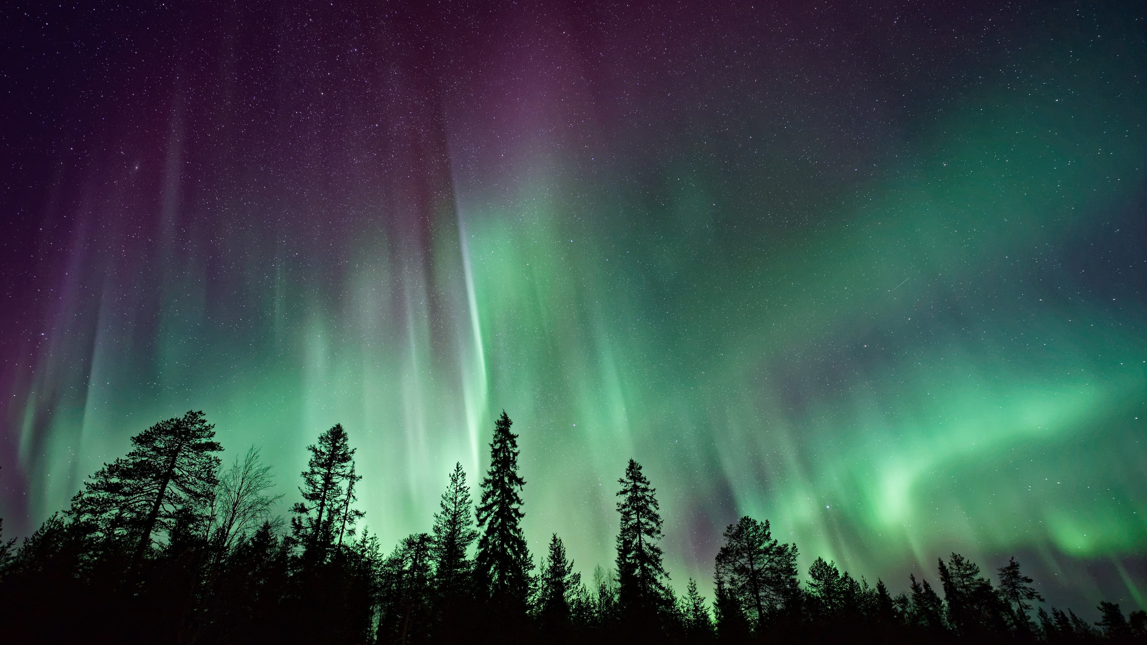 3840x2160, Nature / Northern Lights Wallpaper 
 Data - Northern Lights - HD Wallpaper 