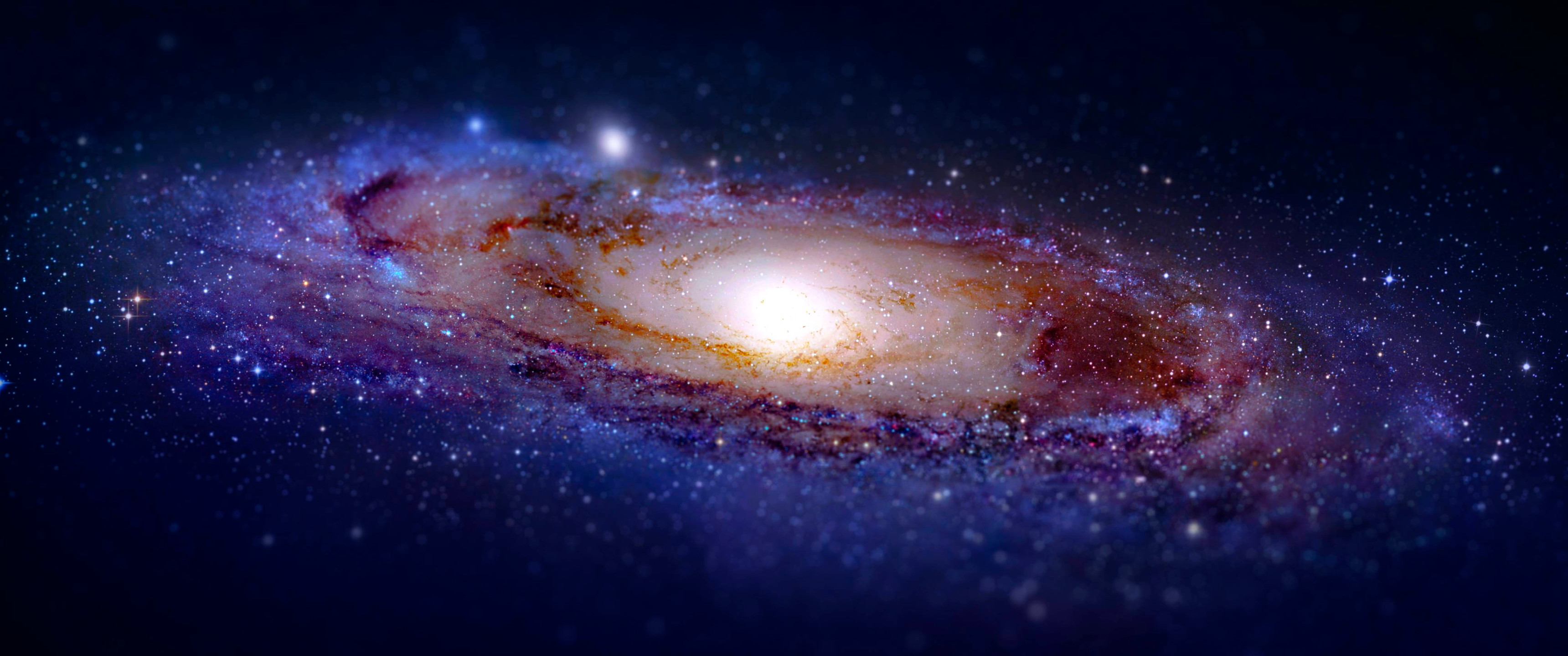 Andromeda Galaxy Ultrawide Wallpaper 
 Data-src - Real Milky Way Galaxy - HD Wallpaper 