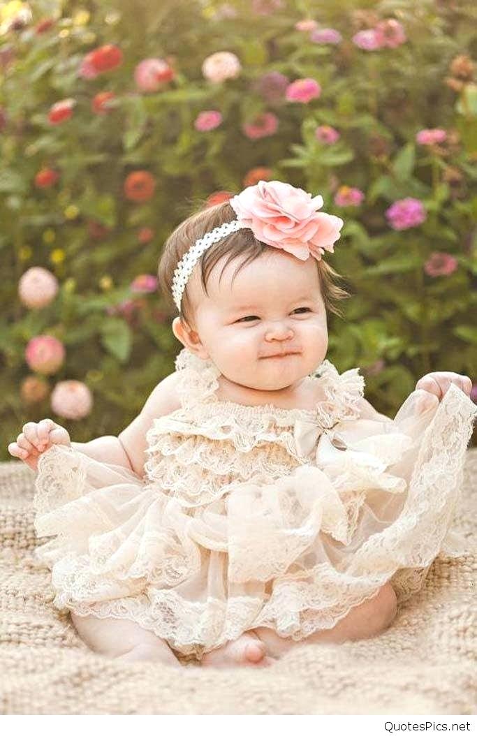 Baby Girl In Dress - HD Wallpaper 