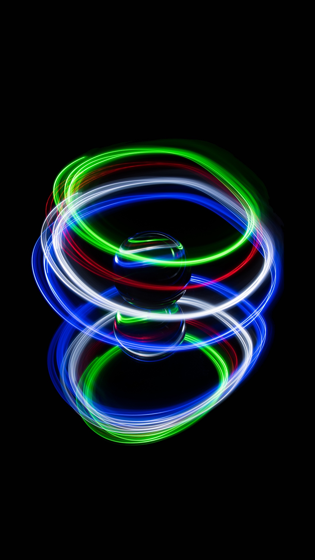 3d Ball Neon Glass Hd Wallpaper - Neon - HD Wallpaper 