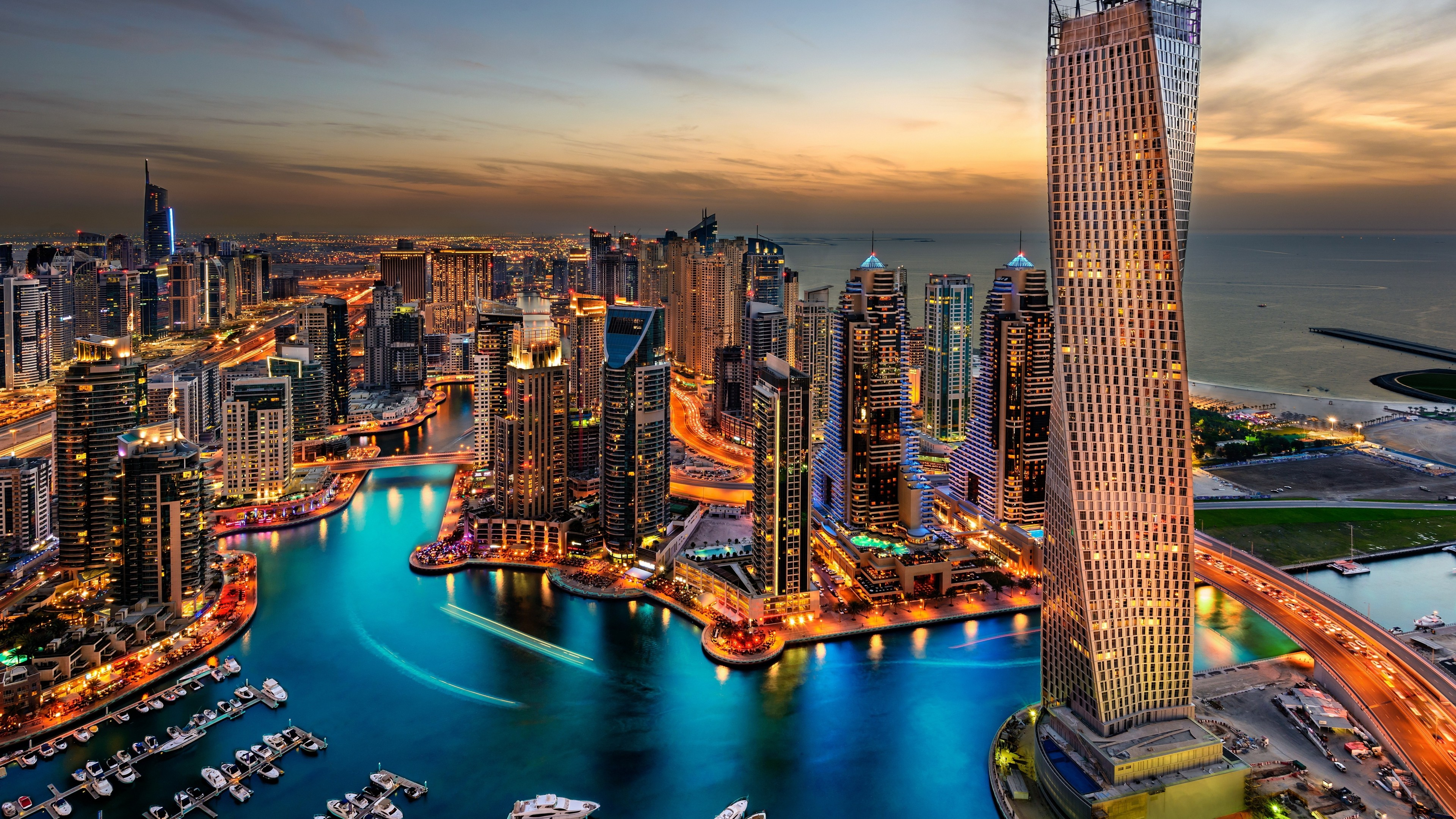 4k Ultra Hd Wallpapers Download Free - Dubai 4k - HD Wallpaper 