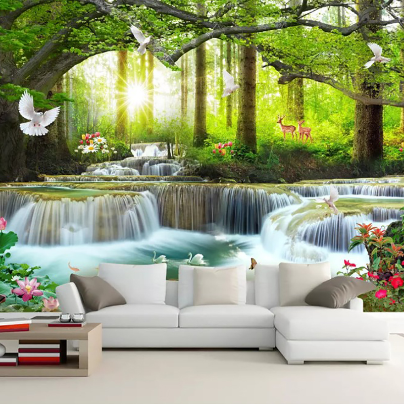 3d Hd 1080p Wallpaper Beautiful Scenery Wall Mural - Scenery Wallpapers For Home - HD Wallpaper 