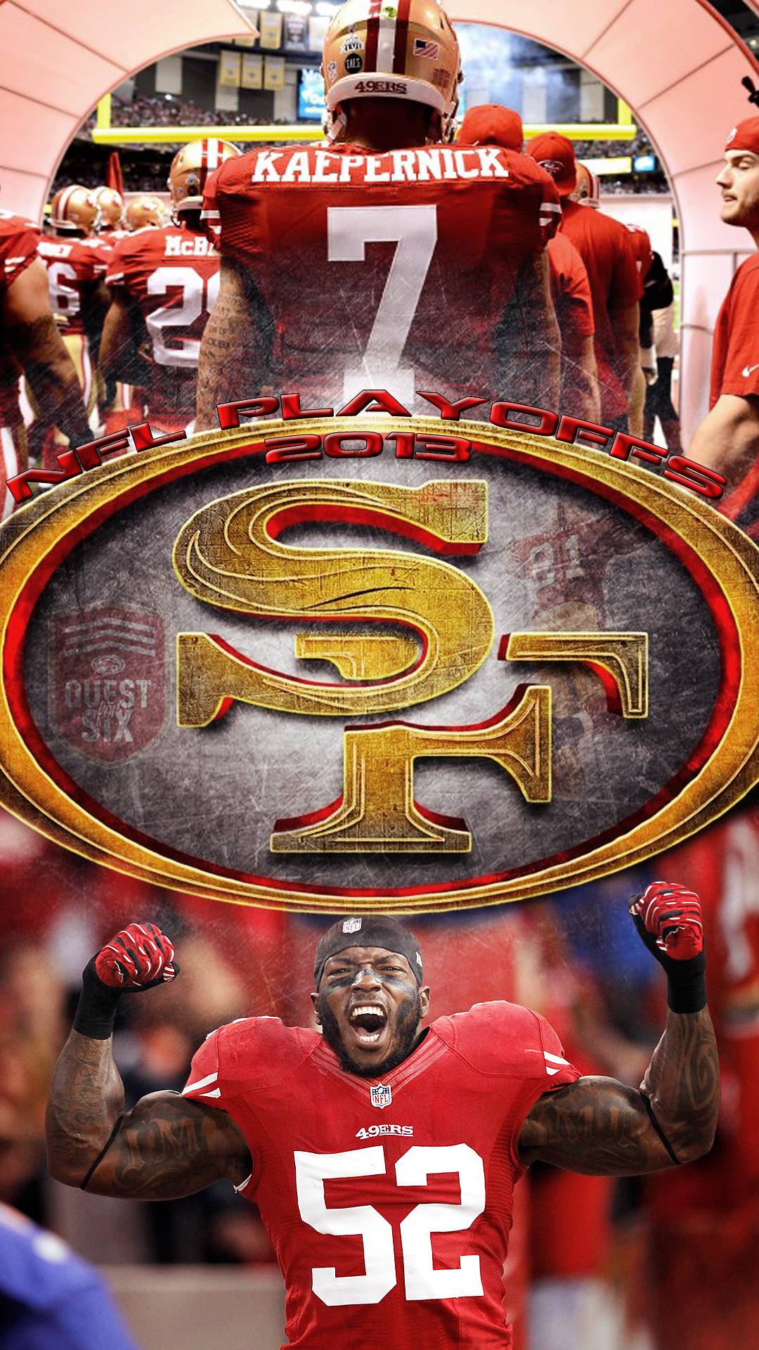 Colin Kaepernick From The Back - HD Wallpaper 