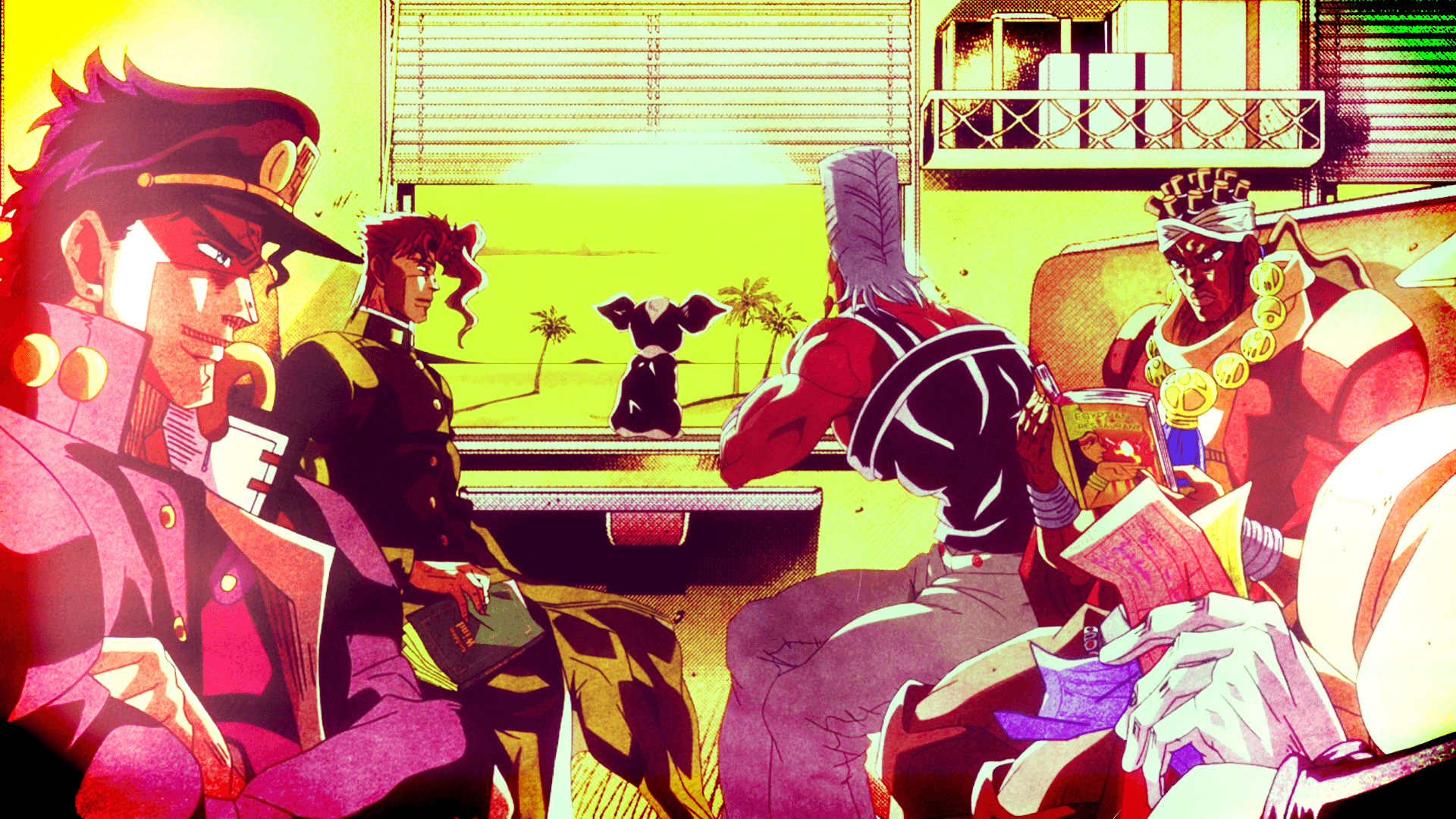 Jojo S Bizarre Adventure Backgrounds - Jojo Bizarre Adventures Background - HD Wallpaper 