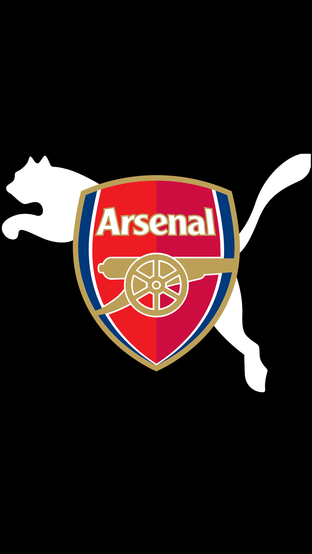 Arsenal Logo And Puma Wallpaper For Mobile - Arsenal Logo Wallpaper Phone -  1080x1920 Wallpaper 