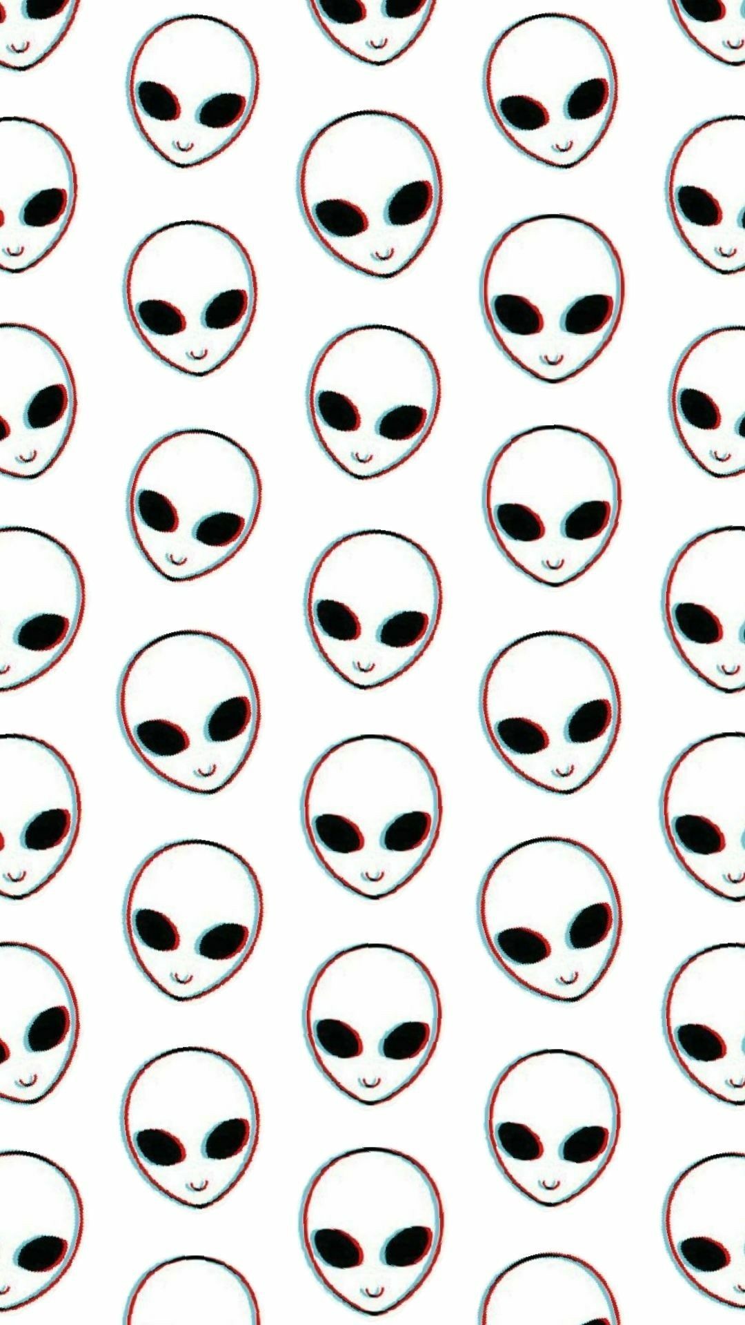 Black And White Alien - 1080x1920 Wallpaper - teahub.io