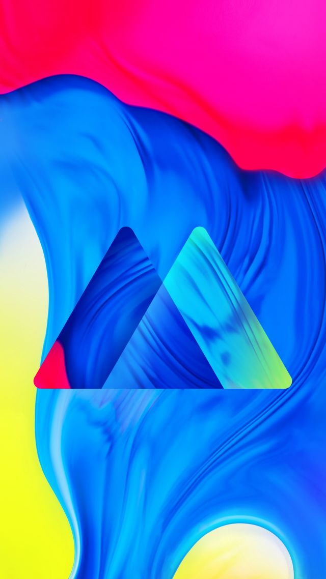 Samsung Galaxy M10, Abstract, Colorful, Hd - Samsung M10 Hd - HD Wallpaper 